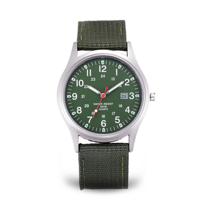 Nils™ | Casual Militärinspirerat Armbandsur