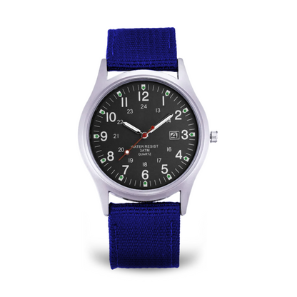 Nils™ | Casual Militärinspirerat Armbandsur