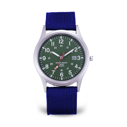 Nils™ | Casual Militärinspirerat Armbandsur