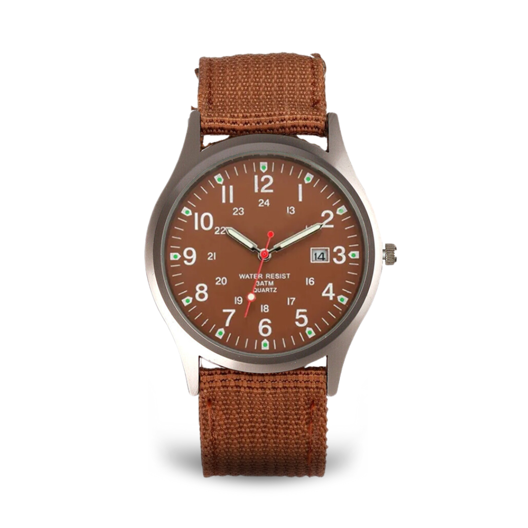 Nils™ | Casual Militärinspirerat Armbandsur