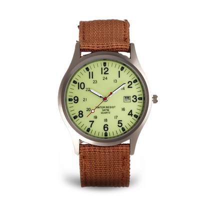 Nils™ | Casual Militärinspirerat Armbandsur