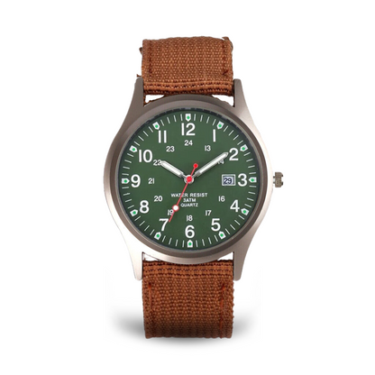 Nils™ | Casual Militärinspirerat Armbandsur