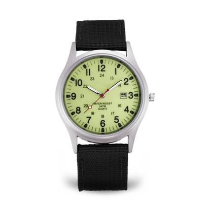 Nils™ | Casual Militärinspirerat Armbandsur