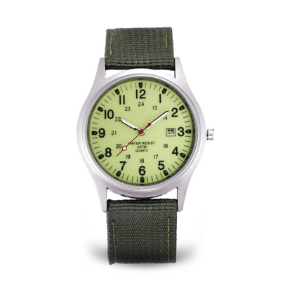 Nils™ | Casual Militärinspirerat Armbandsur