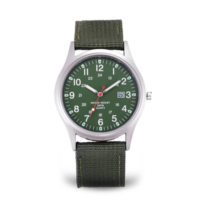 Nils™ | Casual Militärinspirerat Armbandsur