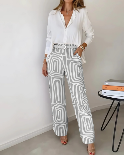 Sigrid™ | Eleganta Pantaloner Set