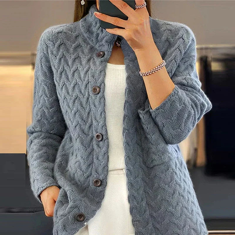 Josette™ | Mjukstickad Cardigan