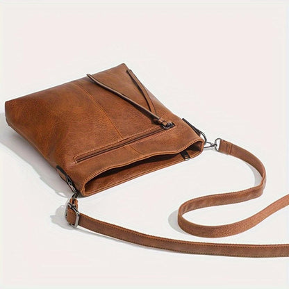 Lena™ | Retro Firkanet Crossbody Väska