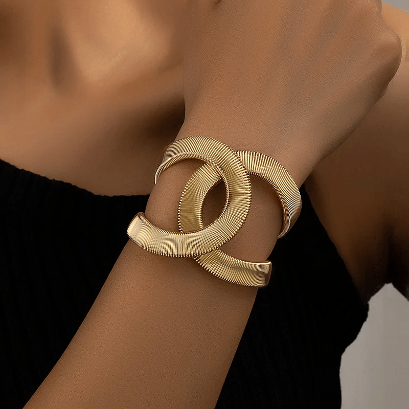 Anna™ | Elegant Guld Dubbel Armband