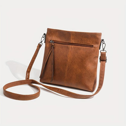 Lena™ | Retro Firkanet Crossbody Väska