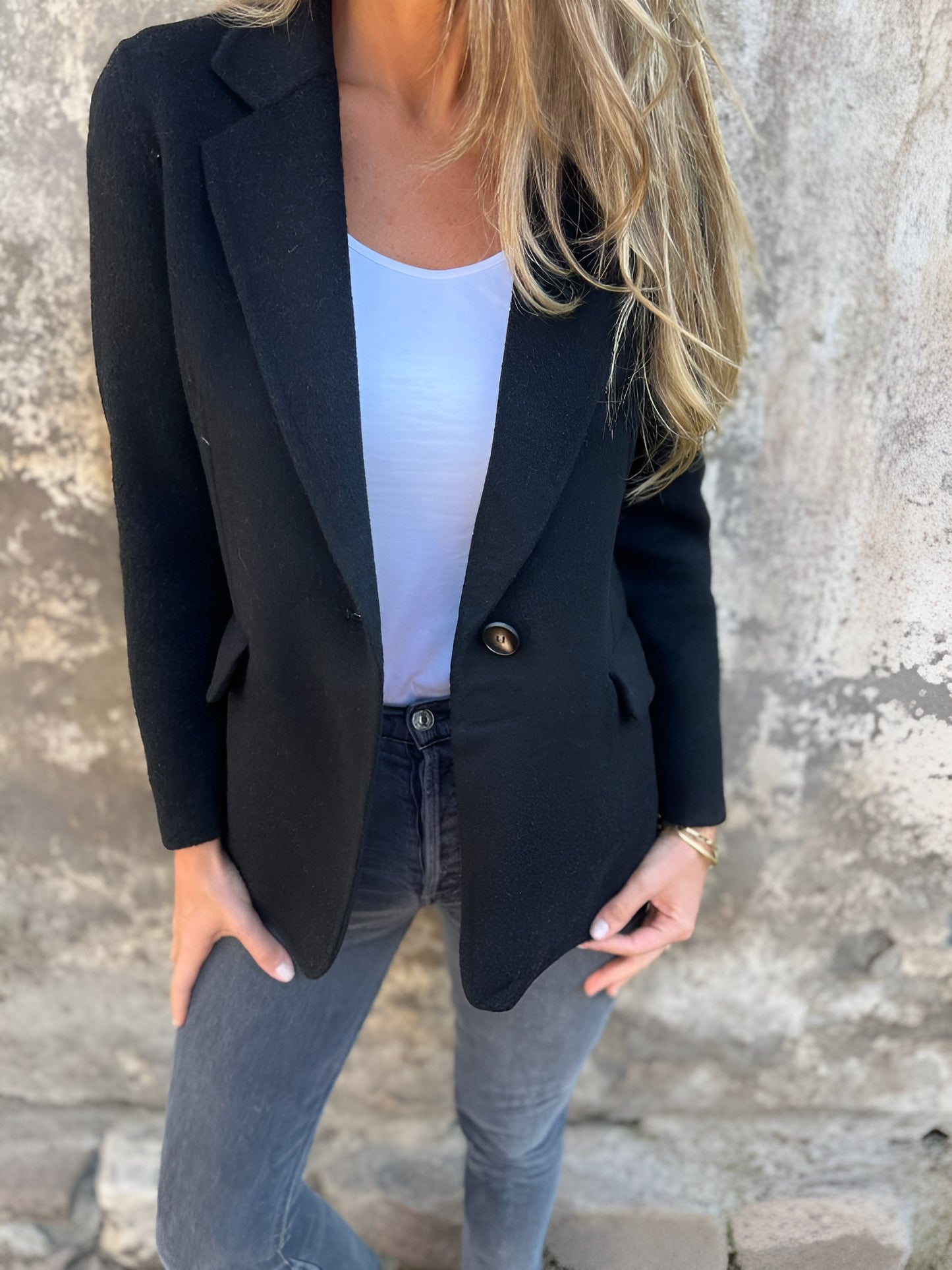 Adriana™ | Elegant cardigan blazer