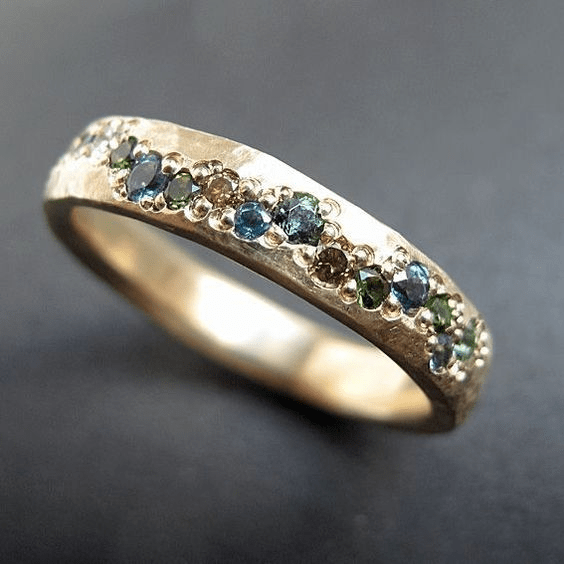 Nika™ | Vintage Guld Bunter Ring