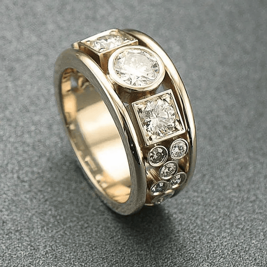 Soof™ | Vintage Guld Zirkonia Ring